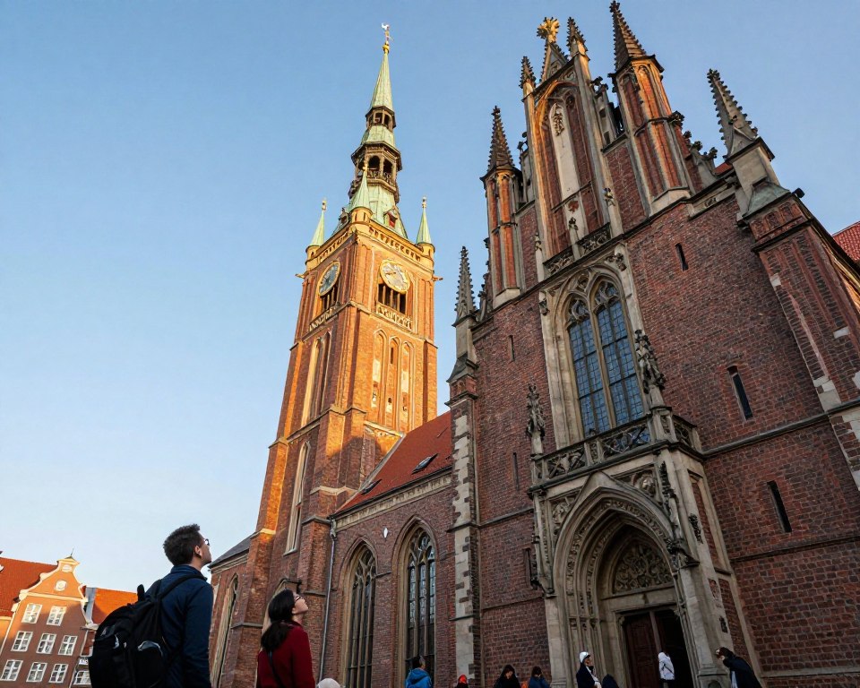 Bazylika Mariacka Gdańsk wieża