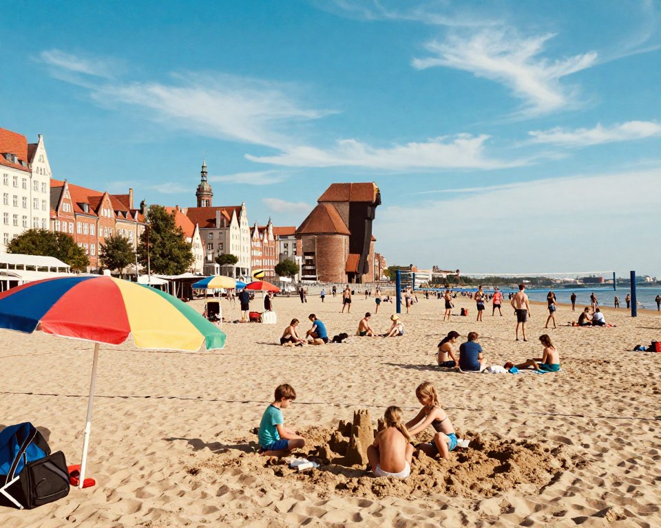sezon plażowy Gdańsk