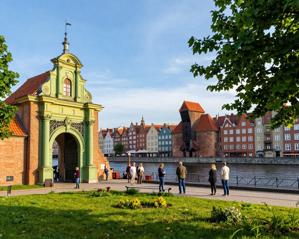 Brama Zielona Gdańsk