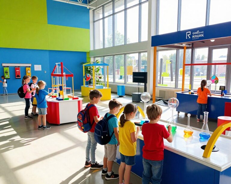 Centrum Nauki Experyment w Gdyni z dziećmi - eksponaty i bilety