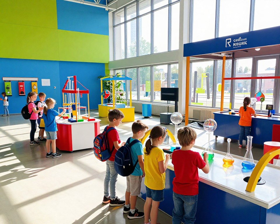 Centrum Nauki Experyment w Gdyni z dziećmi - eksponaty i bilety