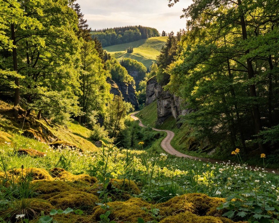 Trójmiejski Park Krajobrazowy - lasy i wąwozy nad Gdańskiem